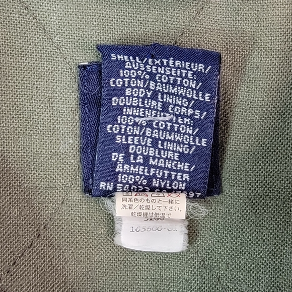 Gap Vintage Y2K Workwear Corduroy Collar Button Zip Up Coat Jacket S - Picture 14 of 15